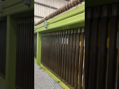 Infrared ray safety on gabion machine