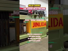 JINLIDA CNC Gabion Mesh Machine: Rewolucjonizująca produkcja z najwyższymi komponentami
