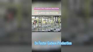 Maszyna siatkowa gabionowa CNC JINLIDA | 2–3x szybsza produkcja | Bezpośrednio w fabryce