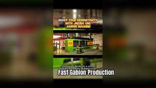 Zwiększ swoją produktywność dzięki maszynie gabionowej Jinlida CNC