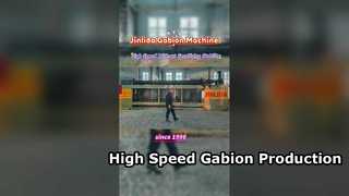 Wytrzymała, szybka maszyna gabionowa do ciągłej produkcji