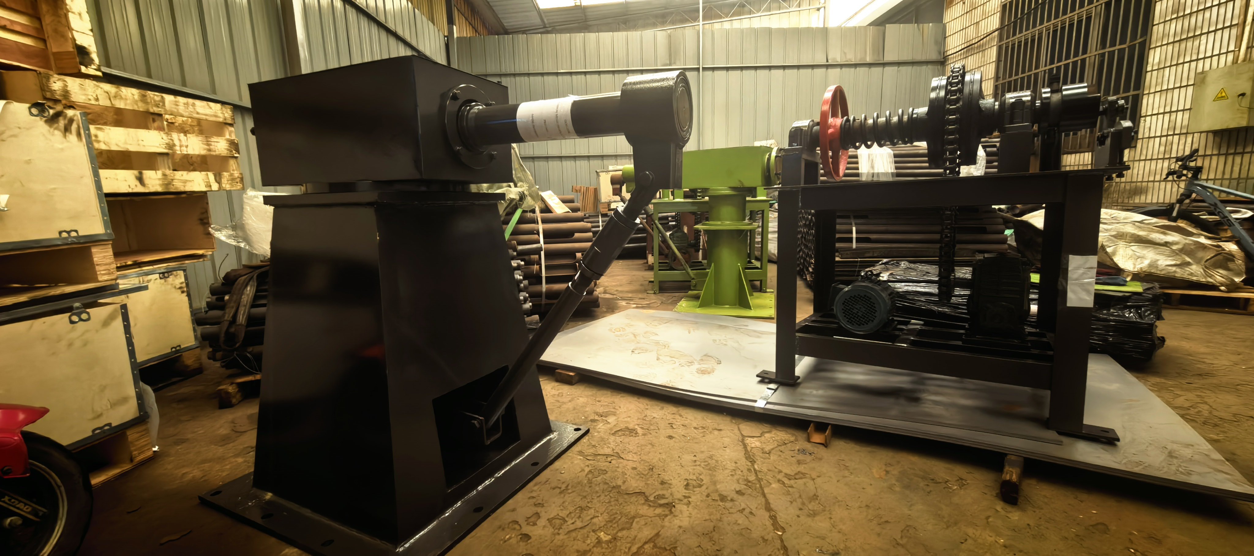 Najnowsze blogi firmy Jinlida Reinforced Mesh Coiler Completes R&D and Passes Customer Acceptance: Higher Load and Easier Unloading