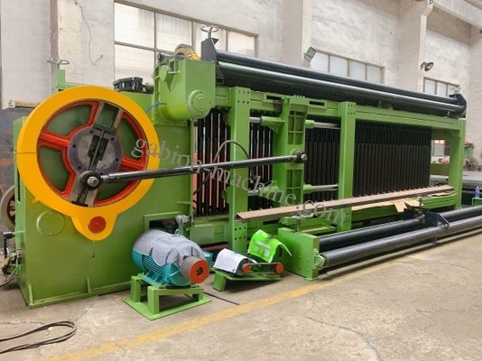 kupować Sterowanie PLC Automatyczna maszyna do produkcji pudełek gabionowych 4,2 mm Drut powlekany PVC 225 m / h Wyjście produkcja internetowa