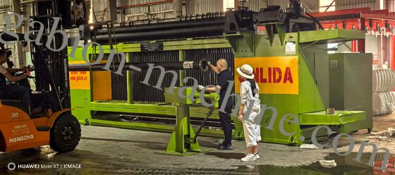 kupować Maszyna gabionowa CNC z rozmiarem siatki 60 × 80 mm do szybkiej produkcji przy użyciu technologii sterowania CNC produkcja internetowa