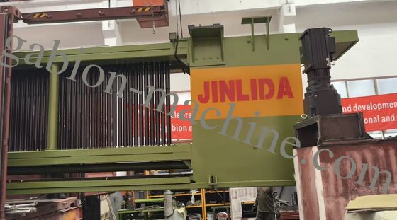 kupować CE Standardowa maszyna do tkactwa gabionowego CNC - Chiny JINLIDA Automatyczna fabryka gabionowej siatki drukowej produkcja internetowa