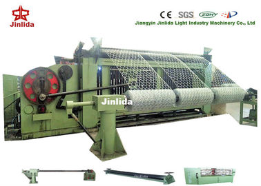kupować 5000 mm 30kw Gabion Mesh Machine Sterowanie PLC 100 * 120 mm Sześciokątna siatka druciana produkcja internetowa