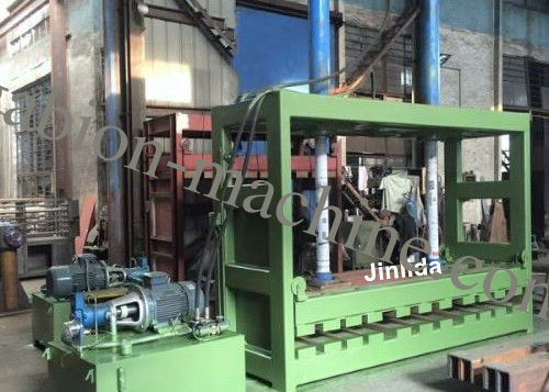 kupować Dostosowana maszyna pakująca do siatek gabionowych do siatek elektrycznych i prasa 2x1x1m produkcja internetowa