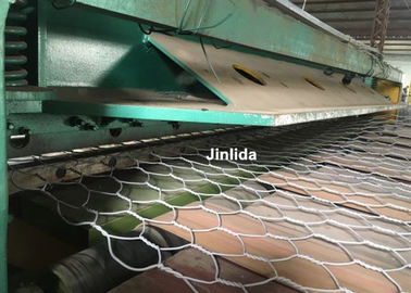 kupować Hydrauliczne Stainless Steel Wire Mesh skrawające / Gabiony Linia produkcyjna produkcja internetowa
