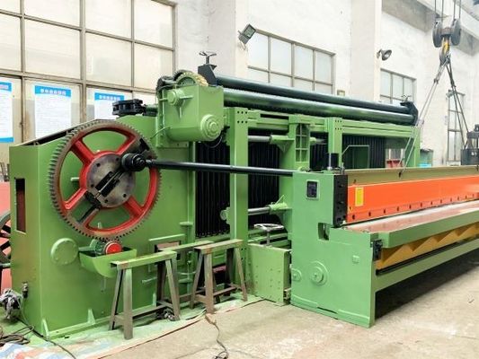 kupować Ocynkowana w pełni automatyczna maszyna do gabionów 92 * 127 mm Kamienne siatki druciane produkcja internetowa