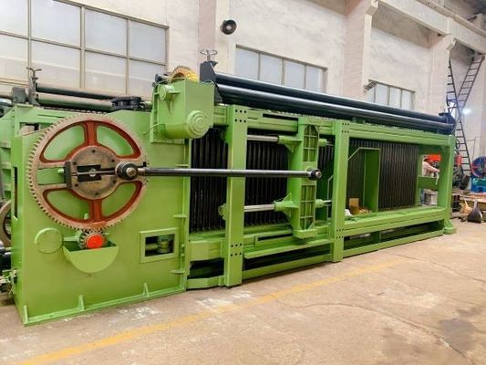 kupować Niestandardowa maszyna do produkcji pudeł gabionowych 106 * 120 mm / maszyna do produkcji siatki gabionowej dla przemysłu chemicznego produkcja internetowa