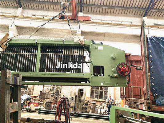 kupować Automatyczna wysokowydajna 225 m / h Sześciokątna siatka druciana 100 * 120 mm Siatka gabionowa produkcja internetowa