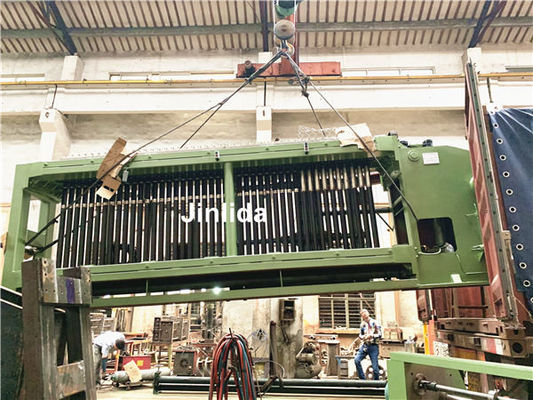 kupować Gabionowa maszyna do produkcji sześciokątnej siatki drucianej o wymiarach 100x120 mm ocynkowanej lub powlekanej PCV produkcja internetowa
