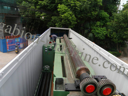 Zine Coated  Gabion Mesh maszyna / gabionowe Materac z automatycznym systemem Oil
