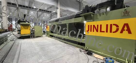 W pełni zautomatyzowana linia produkcyjna gabionów CNC – precyzyjne sterowanie PLC dla siatki o szerokości 2m/3m/4m